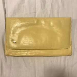 Vintage Yellow Cabrelli Purse Clutch